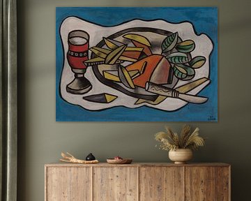 Fernand Léger, Nature morte au couteau, 1950