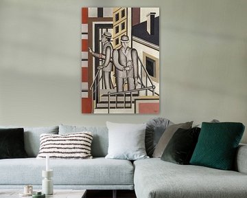 Fernand Léger, Geanimeerd landschap, 1924