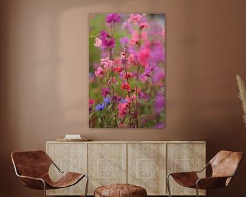 Almond rose 'happy colours by Dagmar Hijmans