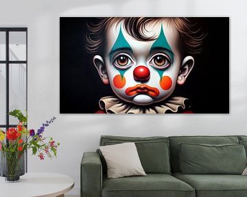 Kleine clown met een ziel