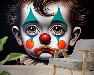 Kleine clown met een ziel