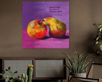 The scent of ripening apples haiku