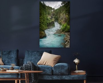 Riva-Wasserfälle in den Wäldern Südtirols. Ahrntal von Stefano Orazzini