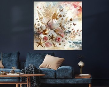 Zeepoëzie & kristallen glans van Sabine Wagner