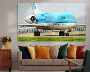KLM Cityhopper Fokker 70 Passagierflugzeug. von Jaap van den Berg