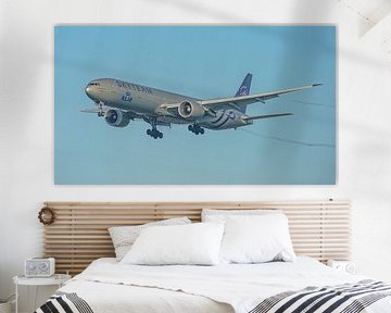 KLM Boeing 777-300 in SkyTeam-Farben. von Jaap van den Berg