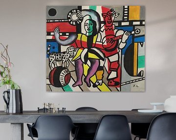 Fernand Léger, Étude pour la Grande Parade, 1954