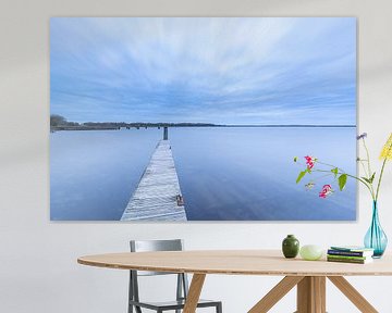 Blauwe uur aan de Grevelingen van Louise Poortvliet