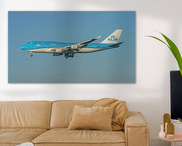 KLM-Verkehrsflugzeug Boeing 747-400M. von Jaap van den Berg