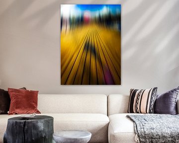 Shadow in motion by Ronald van de Steeg