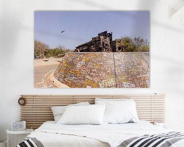 Sénégal ; Gorée ; La sentinelle au sommet