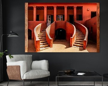 Sénégal ; Gorée ; Les escaliers de la mémoire