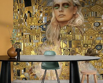 Geinspireerd door Gustav Klimt's art