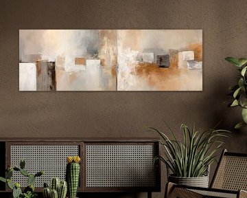 ART ABSTRACTUEL Décalage fin