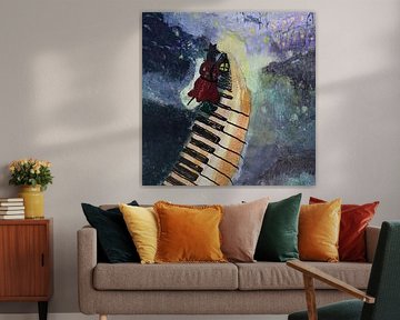 Die Stadt in Moll von Alexander Christian Schilder