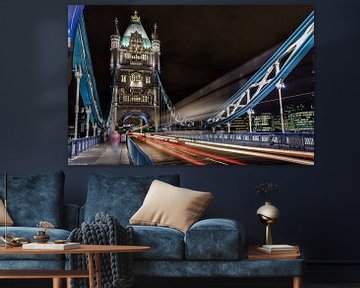 Verkehr Towerbridge von Splash Gallery