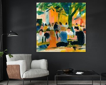 Bière dans le jardin de la bière