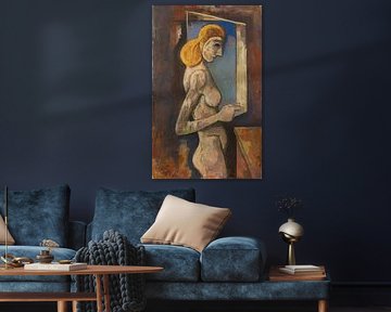 Karl Hofer, Nu à la fenêtre, 1947