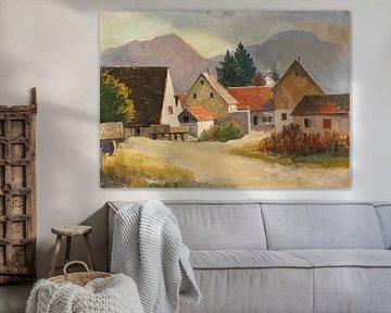 Karl Hofer, Badische Landschaft, 1941