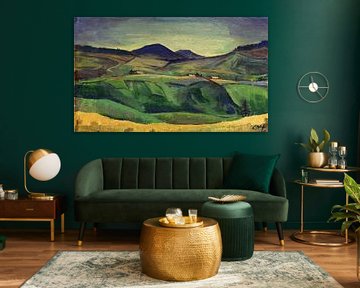 Karl Hofer, Berglandschaft, 1930er Jahre