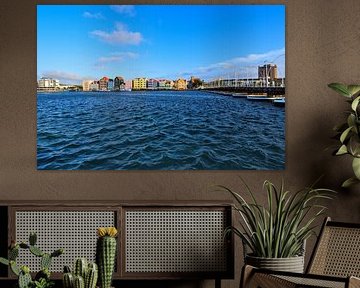 Handelskade Willemstad, Curaçao von Karel Frielink