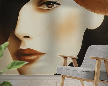 I see you, contemporary art portret