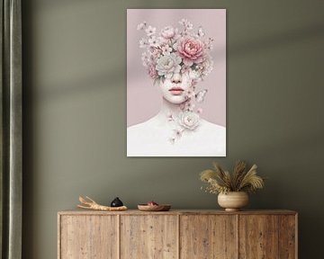 Pink Blossom Portrait