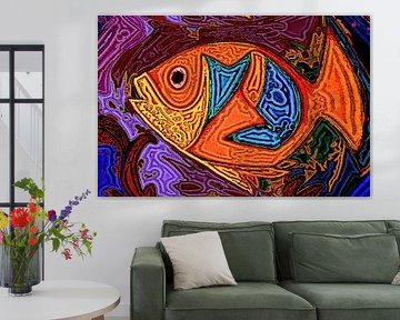 Ein extravaganter Fisch von Anna Marie de Klerk