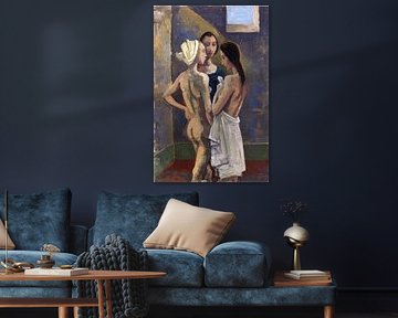 Karl Hofer, Trois filles, 1943