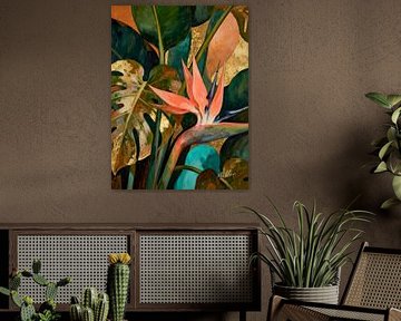 Luminous Stillness - Toile d'art verticale