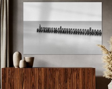 Wellenbrecher, Grevelingen von Peter Brijs