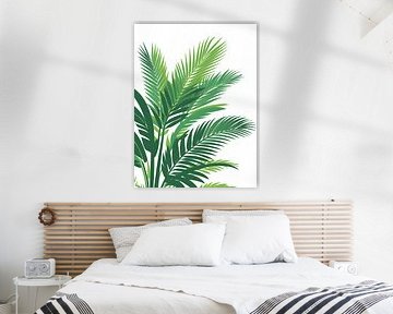 Fronde de palmier tropical sur Giandra Safaraz