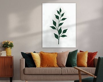 Tige botanique Simple Green sur Giandra Safaraz