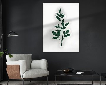 Tige botanique Simple Green sur Giandra Safaraz