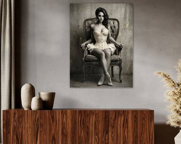 The attitude after the applause by Klaus Tesching - Art-AI