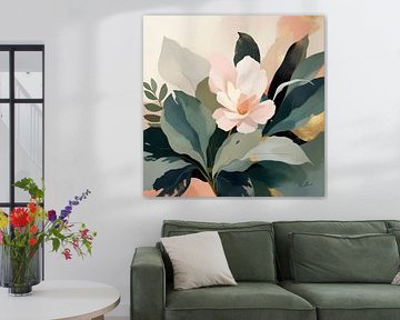 L'équilibre botanique tranquille