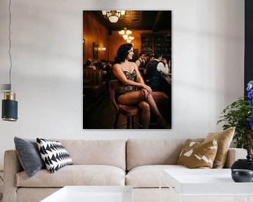 Between voices and silence by Klaus Tesching - Art-AI