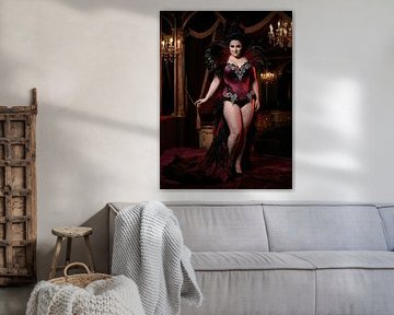 The decision to be visible by Klaus Tesching - Art-AI