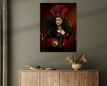 The attitude towards the light by Klaus Tesching - Art-AI