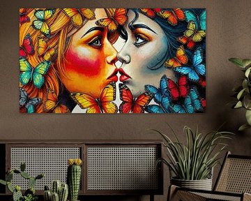 A breath before the kiss - over de duizelingwekkende samensmelting van twee vrouwen, hun identiteiten en innerlijke werelden in het vluchtige moment van perfecte nabijheid