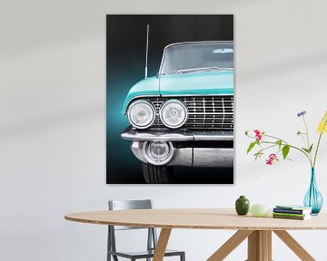 American classic car Sedan Deville 1961 Front by Beate Gube