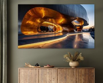 Une architecture moderne avec des formes