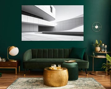 Une architecture moderne avec des formes