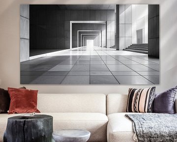 Une architecture moderne avec des formes