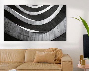 Une architecture moderne avec des formes