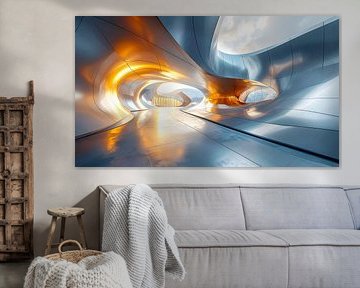 Une architecture moderne avec des formes