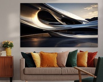 Une architecture moderne avec des formes