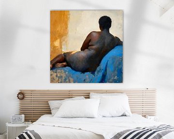 Innere Stille, ruhige menschliche Präsenz von Mellow Art