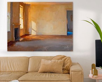 Na het moment, rustig interieur van Mellow Art