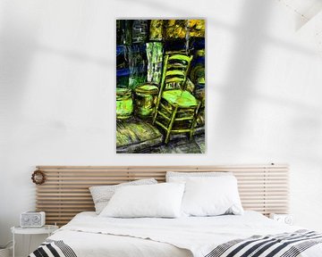 Der grüne Stuhl. von Ineke de Rijk